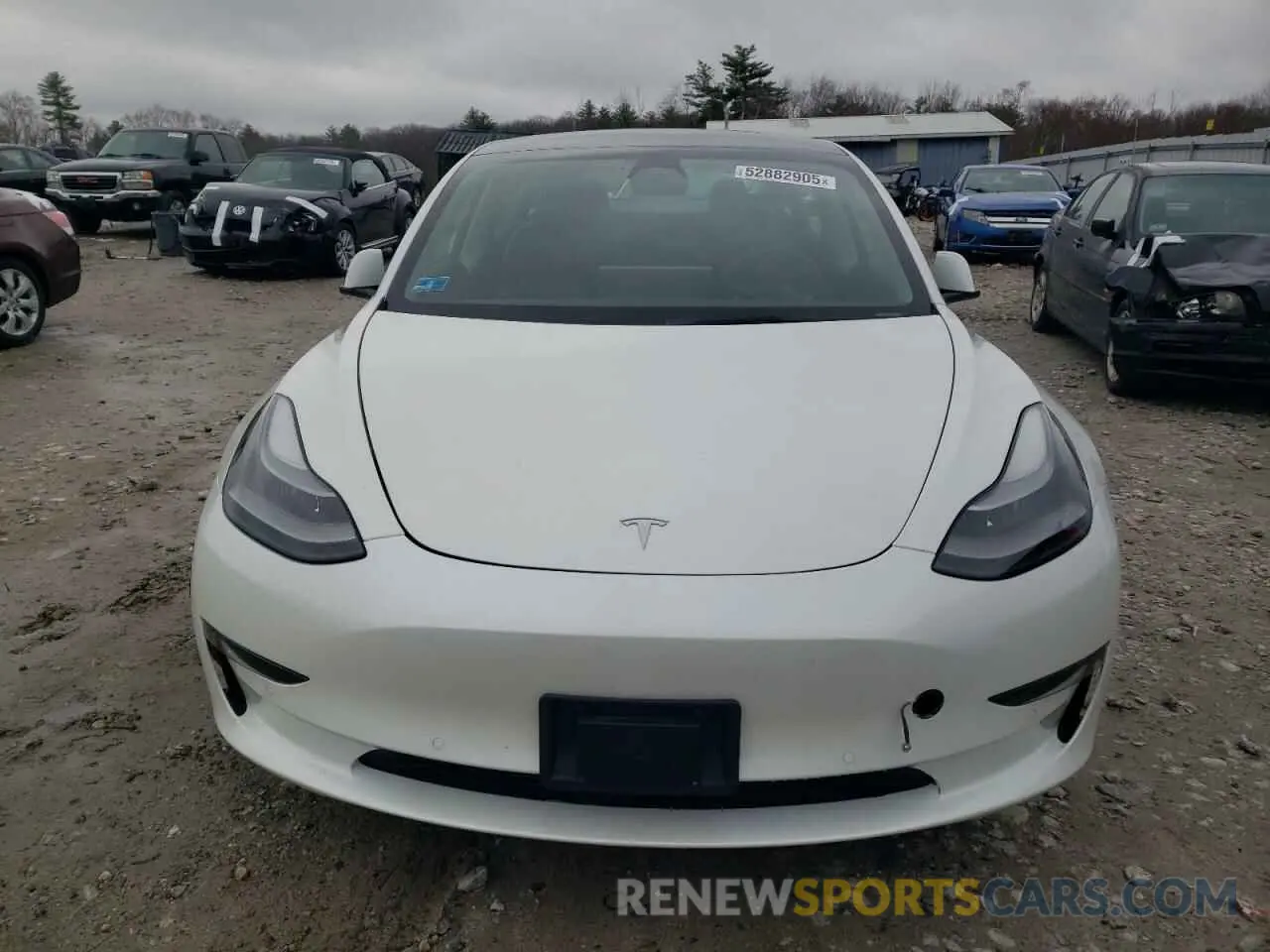 5 Фотография поврежденного автомобиля 5YJ3E1EB3NF195728 TESLA MODEL 3 2022