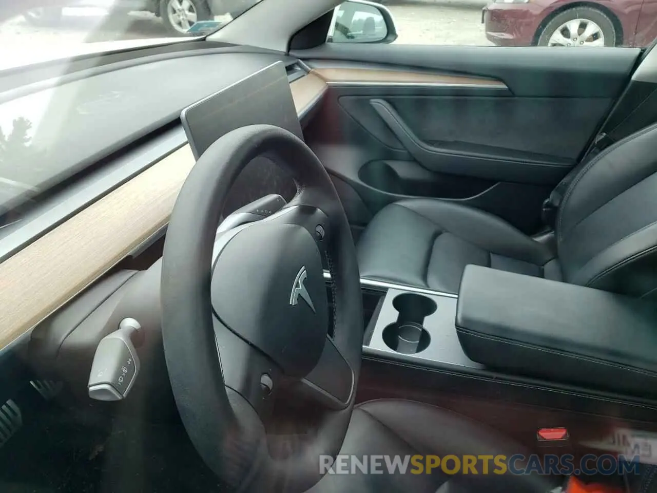 9 Фотография поврежденного автомобиля 5YJ3E1EB3NF195728 TESLA MODEL 3 2022