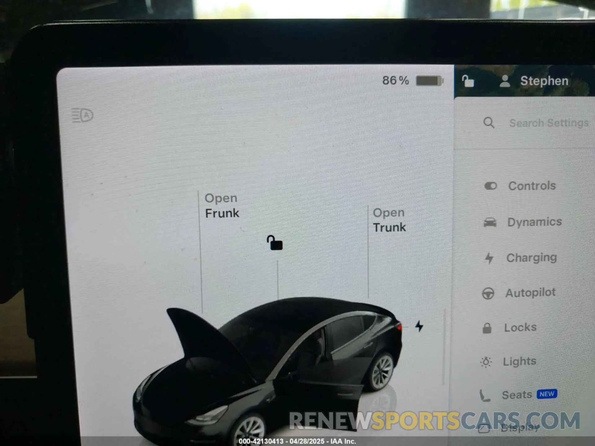 16 Фотография поврежденного автомобиля 5YJ3E1EB3NF202760 TESLA MODEL 3 2022