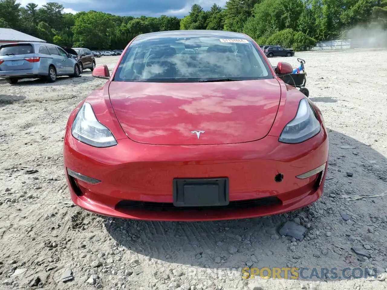 5 Фотография поврежденного автомобиля 5YJ3E1EB3NF204296 TESLA MODEL 3 2022