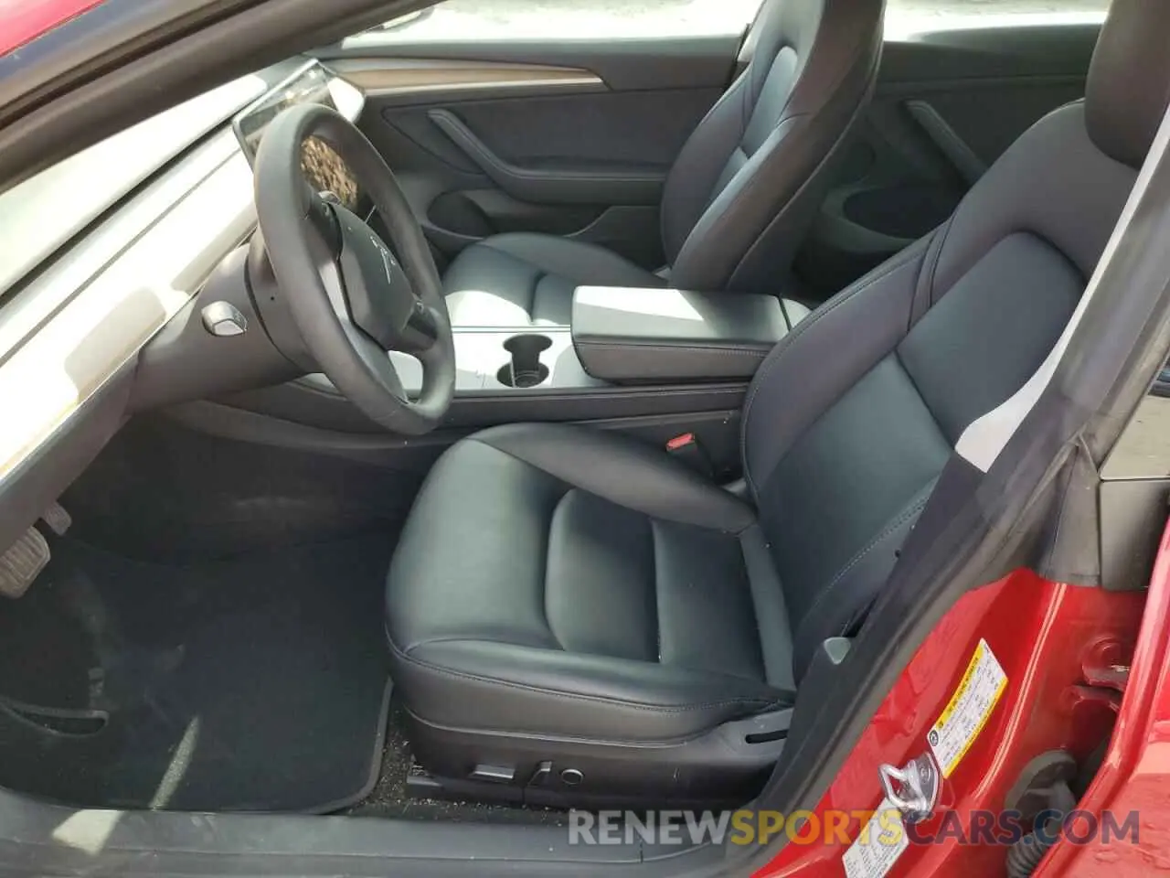 7 Фотография поврежденного автомобиля 5YJ3E1EB3NF204296 TESLA MODEL 3 2022