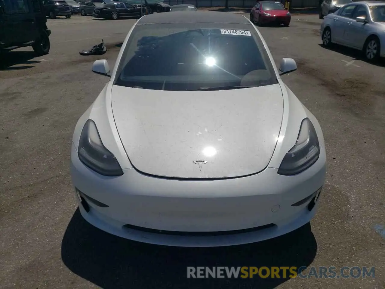 5 Photograph of a damaged car 5YJ3E1EB3NF211961 TESLA MODEL 3 2022