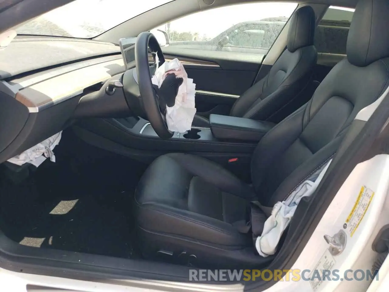 7 Photograph of a damaged car 5YJ3E1EB3NF253434 TESLA MODEL 3 2022