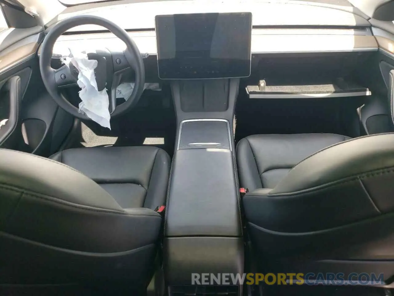8 Photograph of a damaged car 5YJ3E1EB3NF253434 TESLA MODEL 3 2022