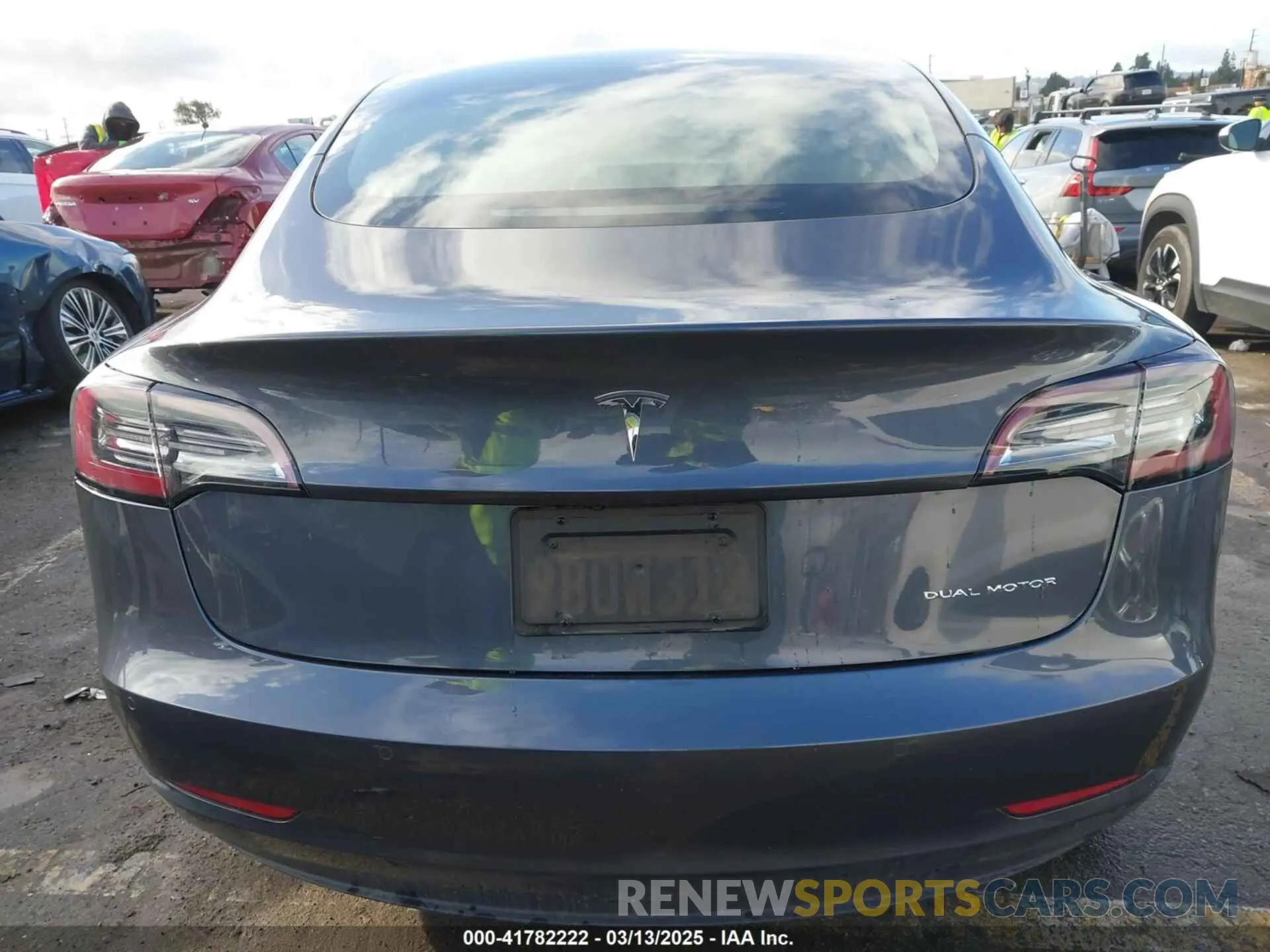 16 Фотография поврежденного автомобиля 5YJ3E1EB3NF253546 TESLA MODEL 3 2022