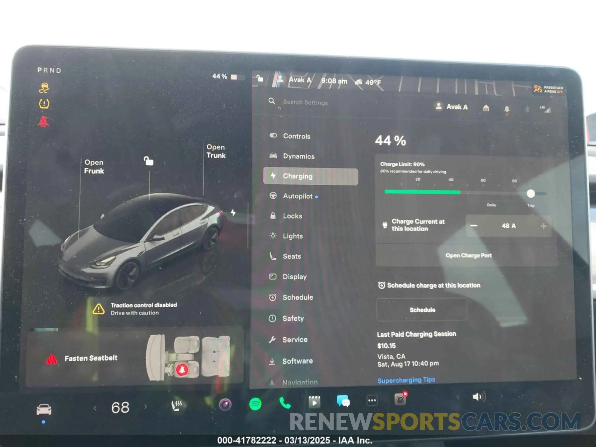 17 Фотография поврежденного автомобиля 5YJ3E1EB3NF253546 TESLA MODEL 3 2022
