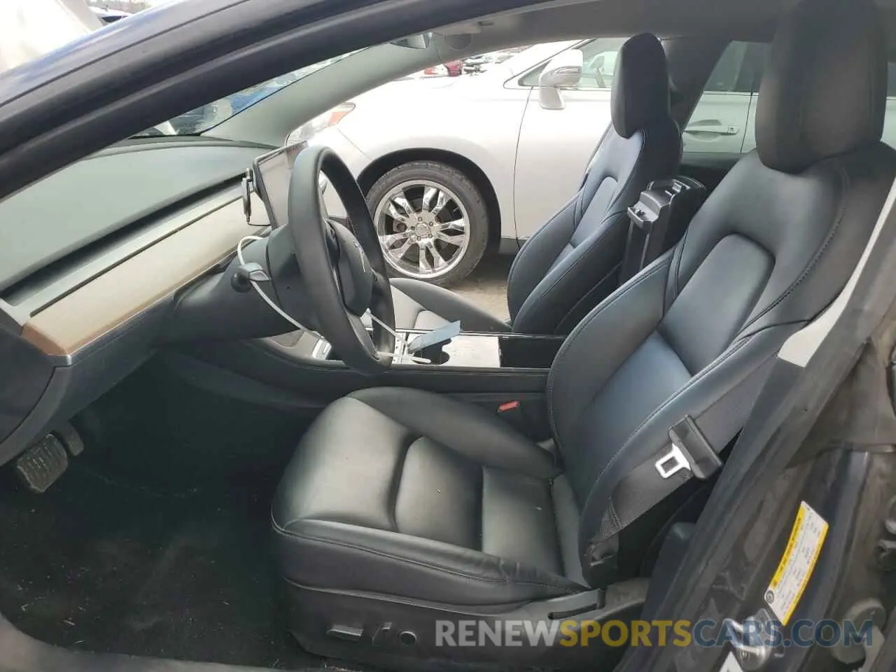 7 Photograph of a damaged car 5YJ3E1EB3NF317486 TESLA MODEL 3 2022
