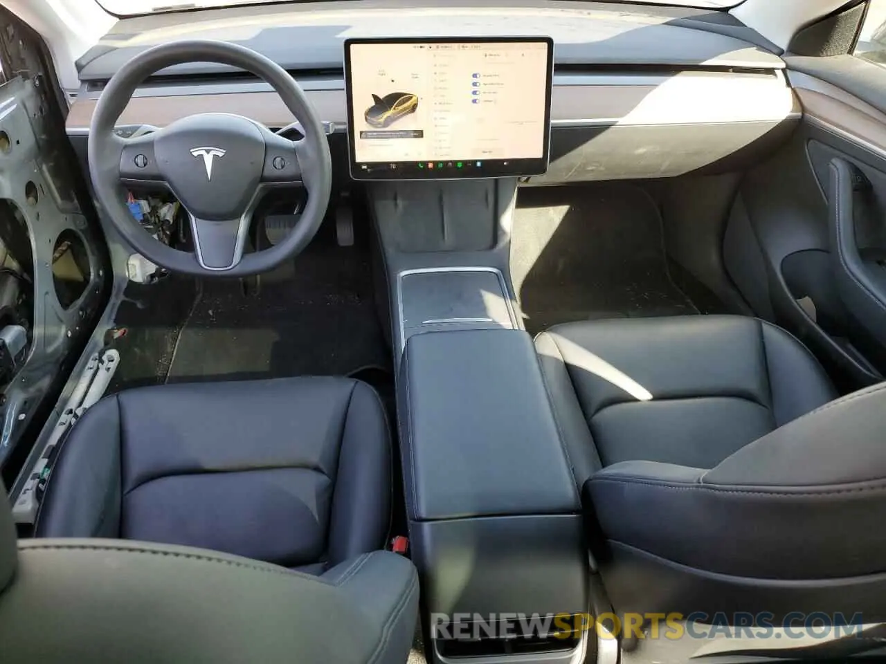 8 Photograph of a damaged car 5YJ3E1EB3NF319559 TESLA MODEL 3 2022
