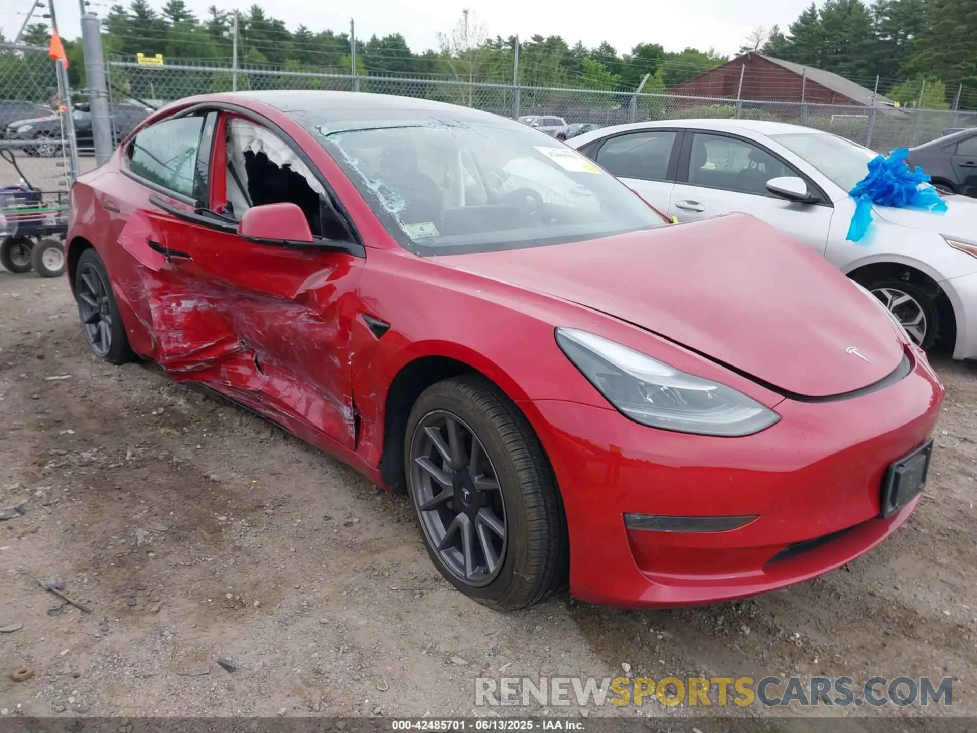 1 Фотография поврежденного автомобиля 5YJ3E1EB3NF324681 TESLA MODEL 3 2022