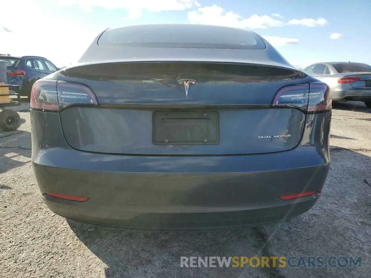 6 Photograph of a damaged car 5YJ3E1EB3NF342159 TESLA MODEL 3 2022