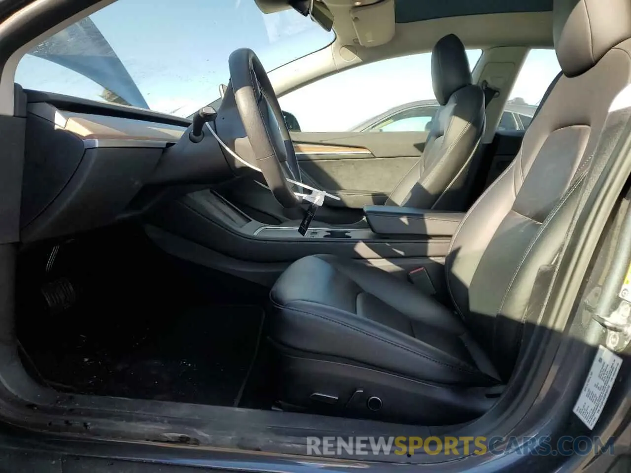 7 Photograph of a damaged car 5YJ3E1EB3NF342159 TESLA MODEL 3 2022