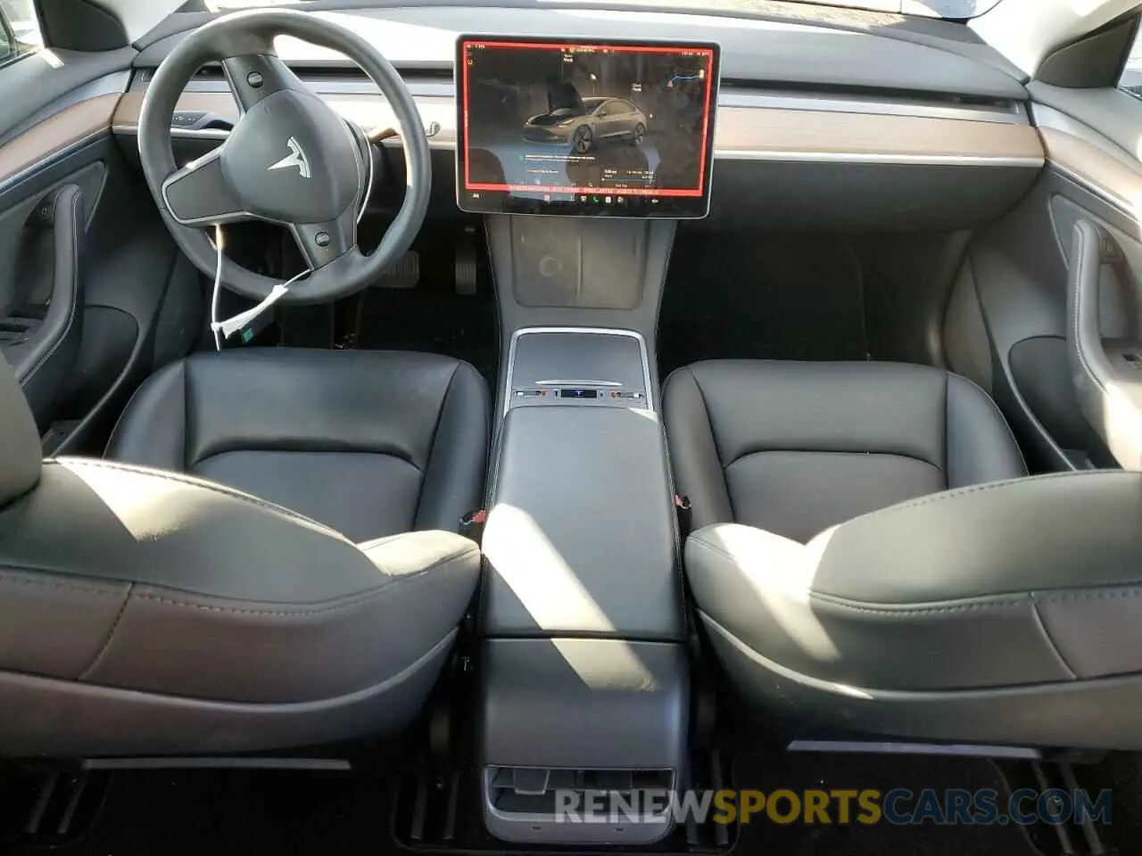 8 Photograph of a damaged car 5YJ3E1EB3NF342159 TESLA MODEL 3 2022