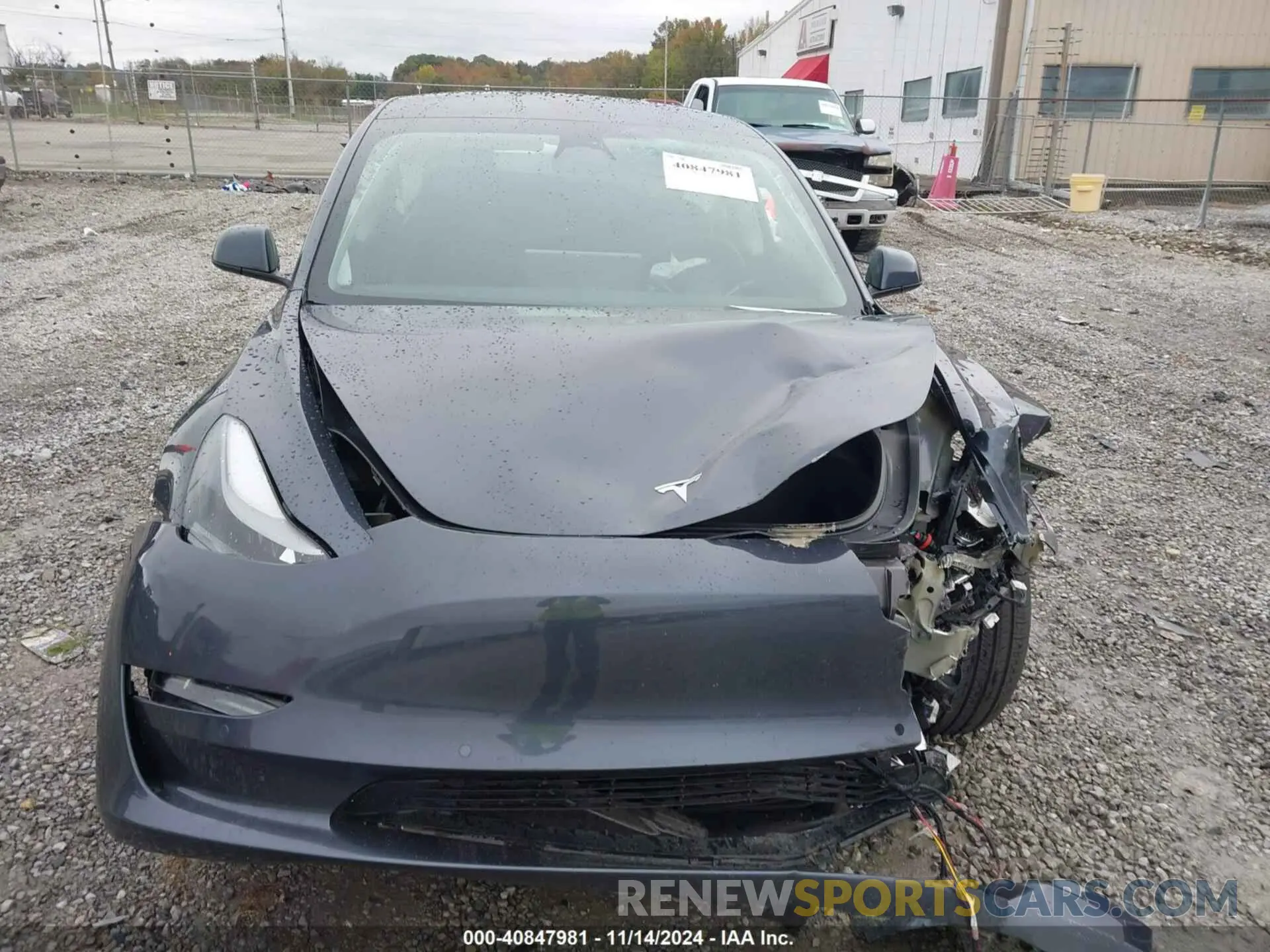 11 Photograph of a damaged car 5YJ3E1EB3NF352741 TESLA MODEL 3 2022