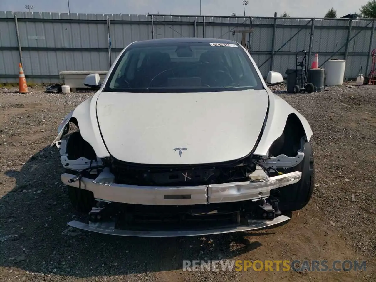 5 Photograph of a damaged car 5YJ3E1EB4NF121489 TESLA MODEL 3 2022