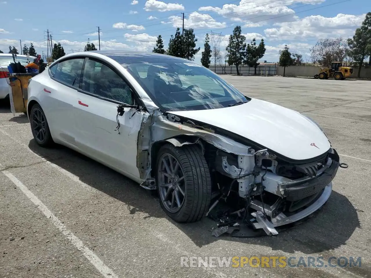 4 Фотография поврежденного автомобиля 5YJ3E1EB4NF139023 TESLA MODEL 3 2022