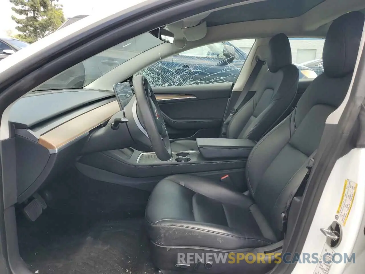 7 Фотография поврежденного автомобиля 5YJ3E1EB4NF139023 TESLA MODEL 3 2022