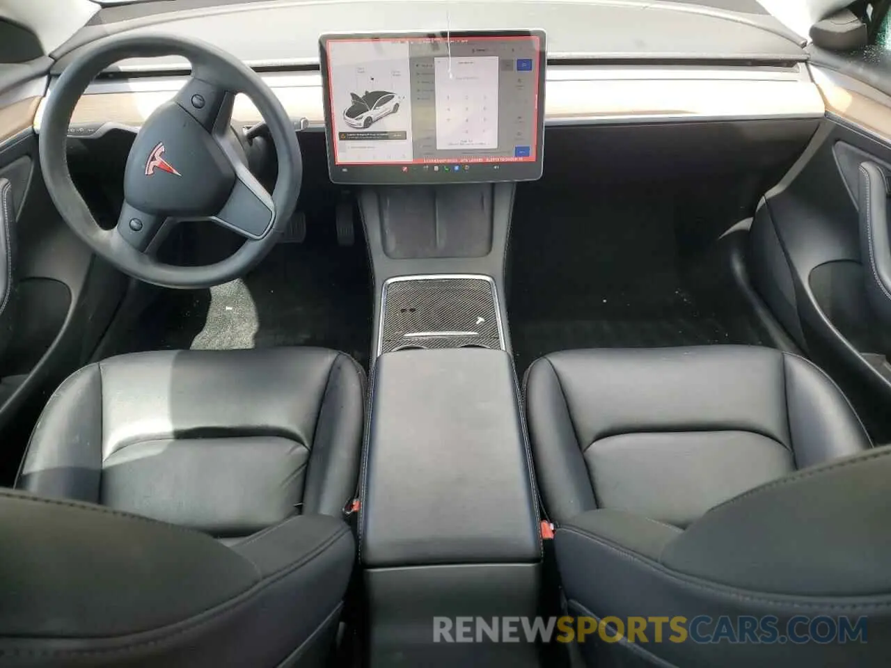 8 Фотография поврежденного автомобиля 5YJ3E1EB4NF139023 TESLA MODEL 3 2022