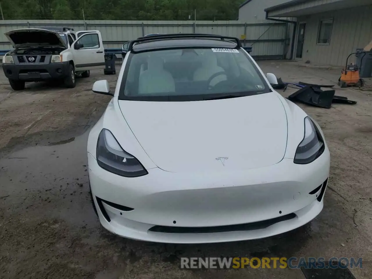 5 Photograph of a damaged car 5YJ3E1EB4NF155108 TESLA MODEL 3 2022