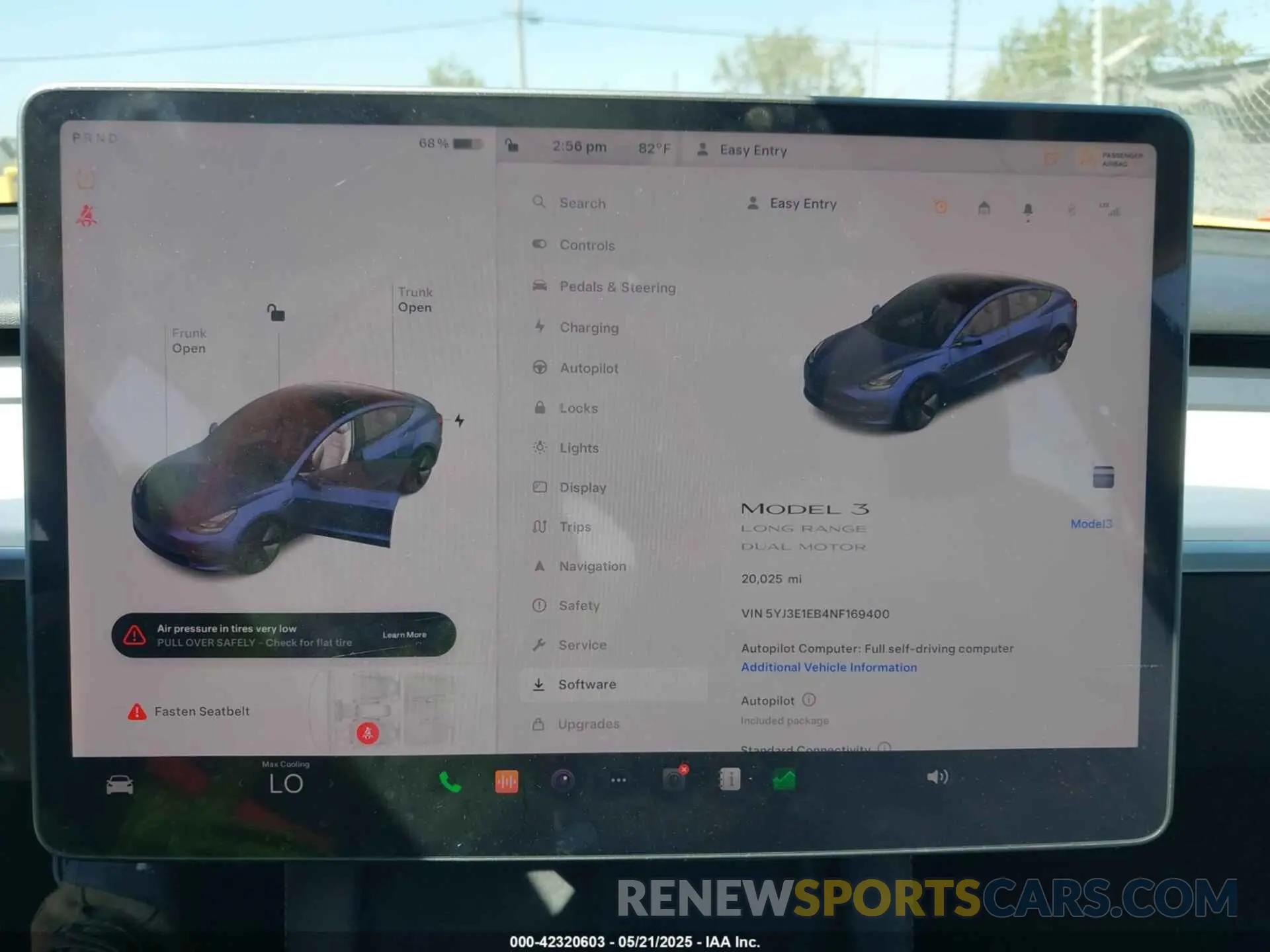 7 Photograph of a damaged car 5YJ3E1EB4NF169400 TESLA MODEL 3 2022