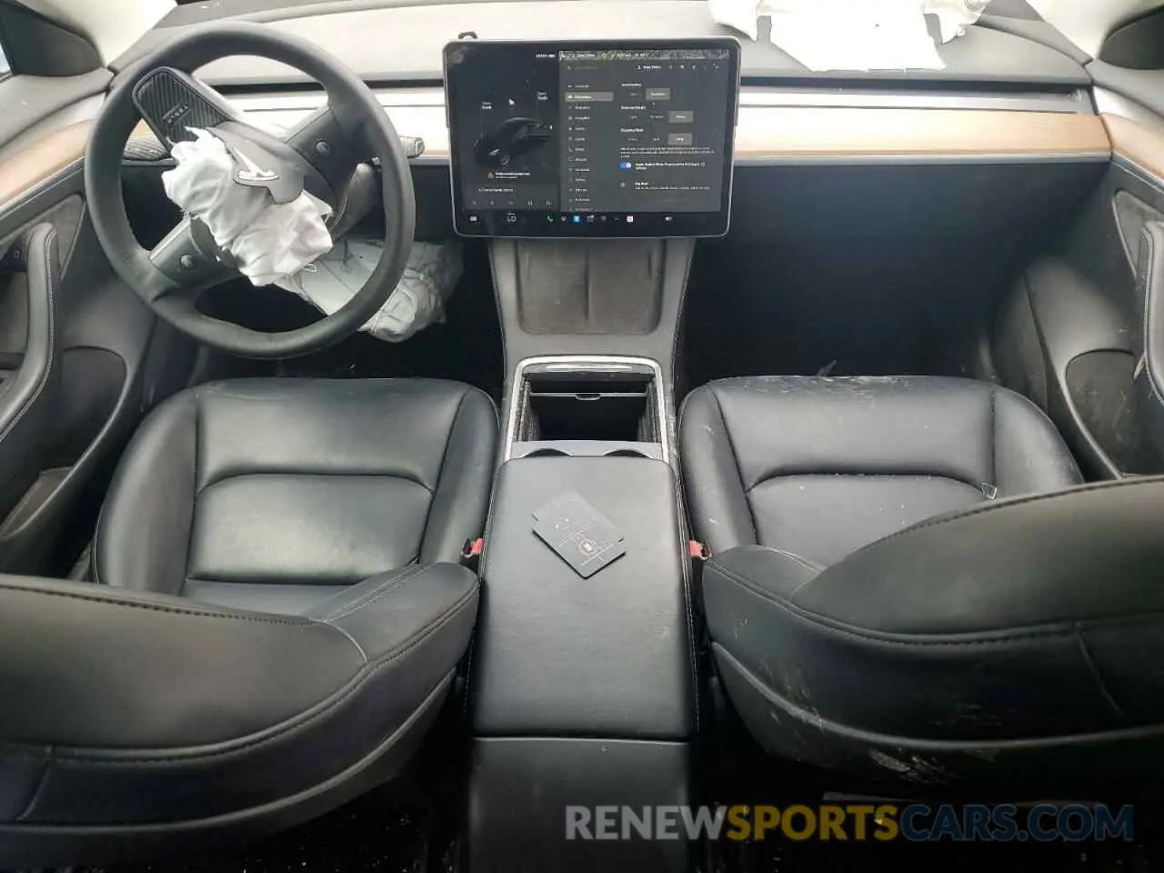 8 Photograph of a damaged car 5YJ3E1EB4NF179697 TESLA MODEL 3 2022