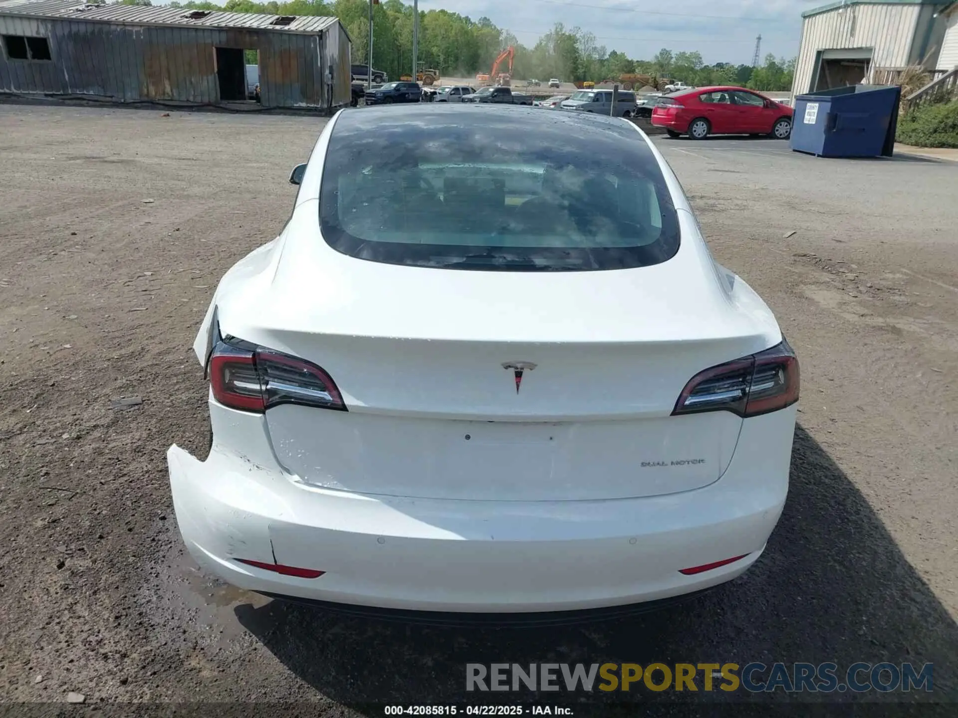 16 Photograph of a damaged car 5YJ3E1EB4NF183832 TESLA MODEL 3 2022