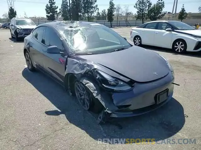 13 Photograph of a damaged car 5YJ3E1EB4NF186424 TESLA MODEL 3 2022