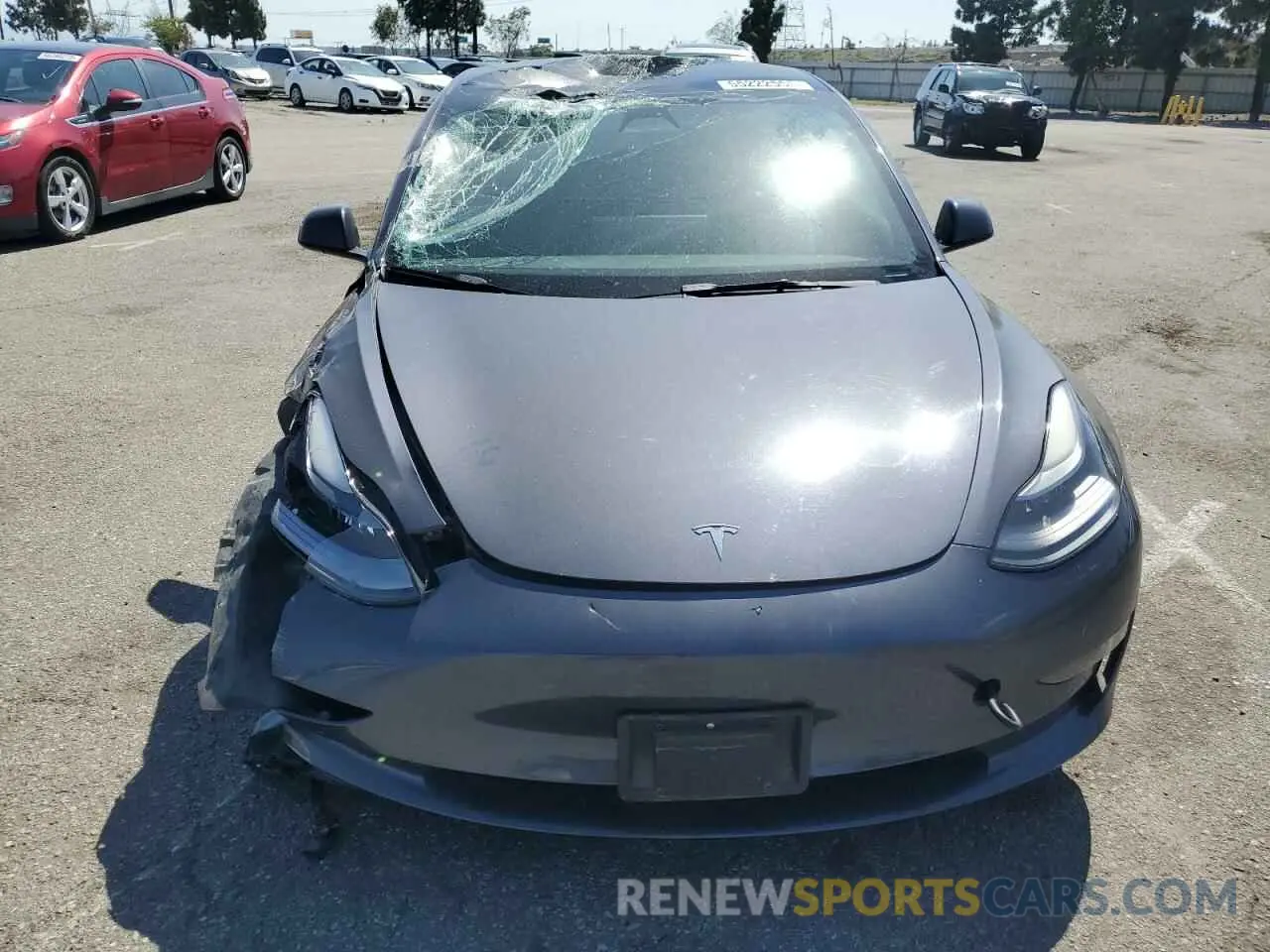 5 Photograph of a damaged car 5YJ3E1EB4NF186424 TESLA MODEL 3 2022