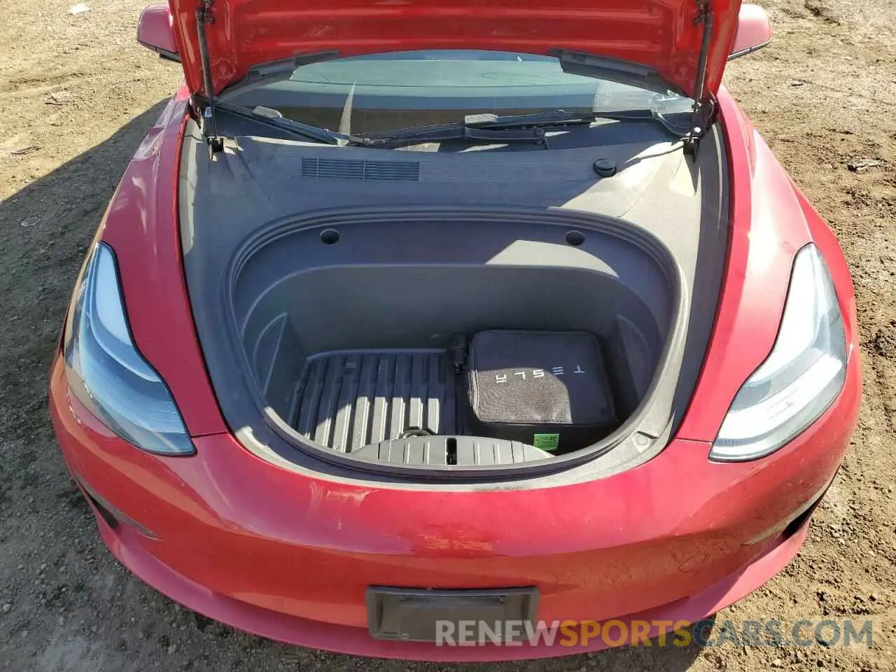 11 Фотография поврежденного автомобиля 5YJ3E1EB4NF190988 TESLA MODEL 3 2022
