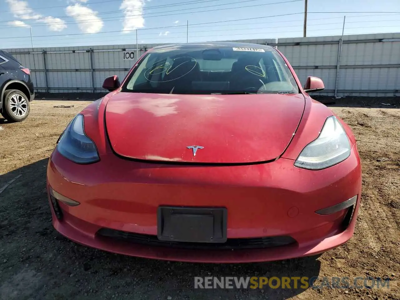 5 Фотография поврежденного автомобиля 5YJ3E1EB4NF190988 TESLA MODEL 3 2022