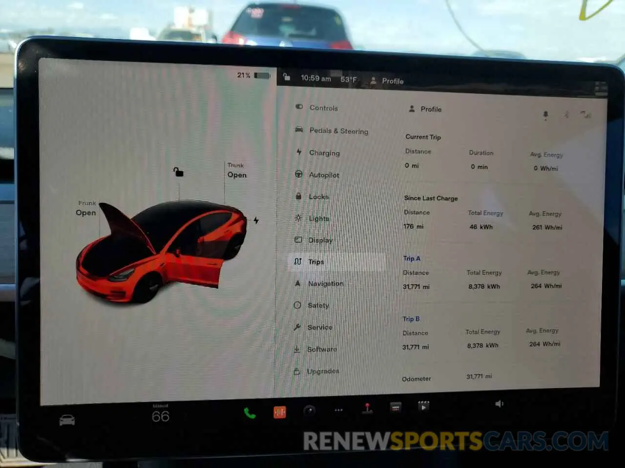 9 Фотография поврежденного автомобиля 5YJ3E1EB4NF190988 TESLA MODEL 3 2022