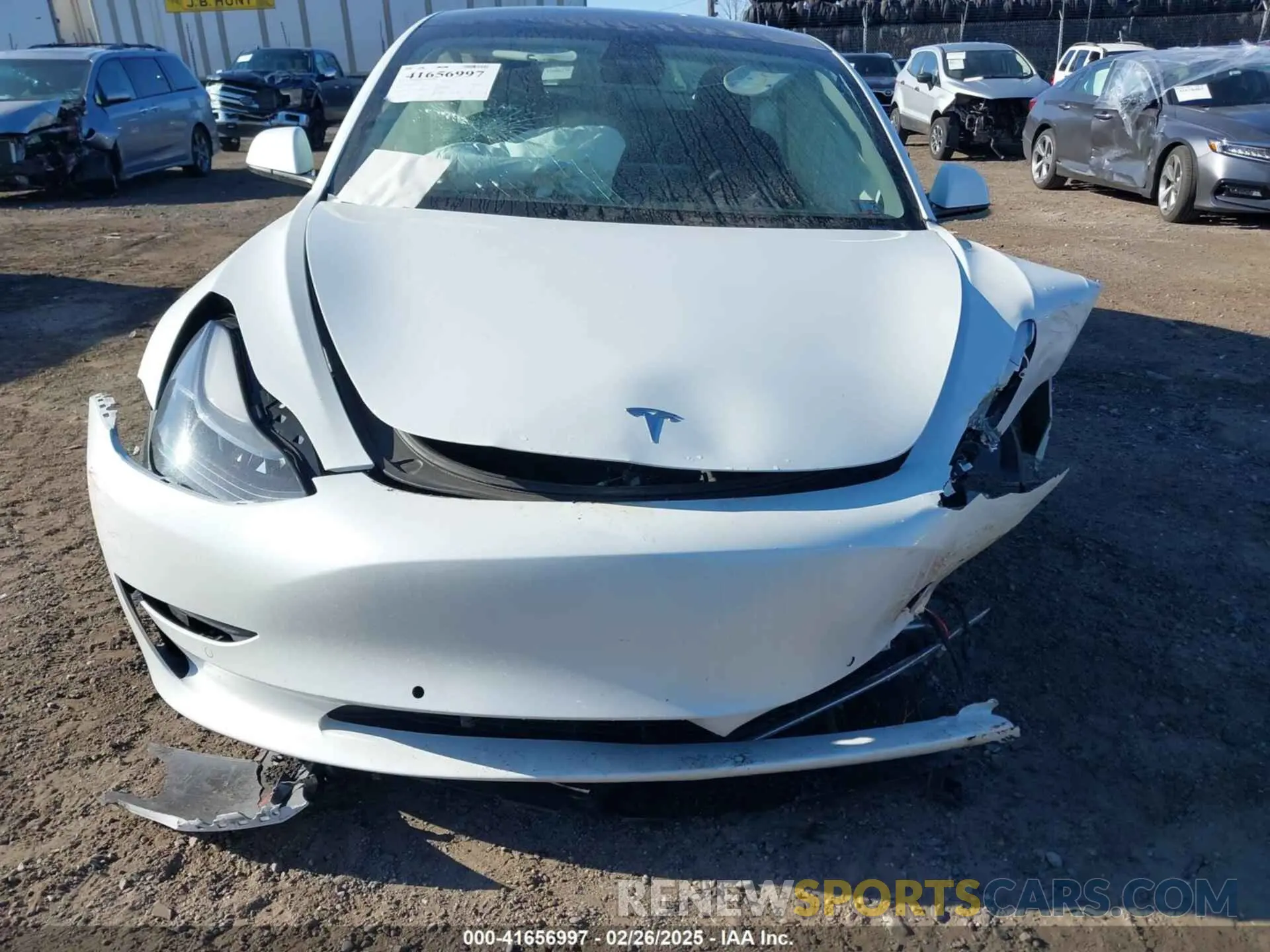 12 Фотография поврежденного автомобиля 5YJ3E1EB4NF250056 TESLA MODEL 3 2022