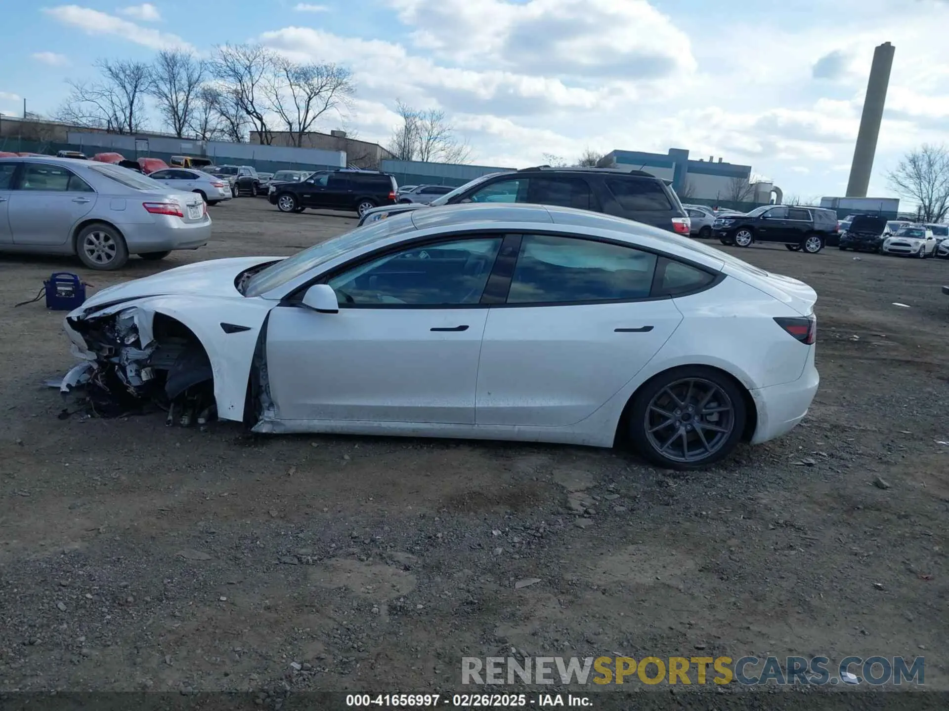 14 Фотография поврежденного автомобиля 5YJ3E1EB4NF250056 TESLA MODEL 3 2022