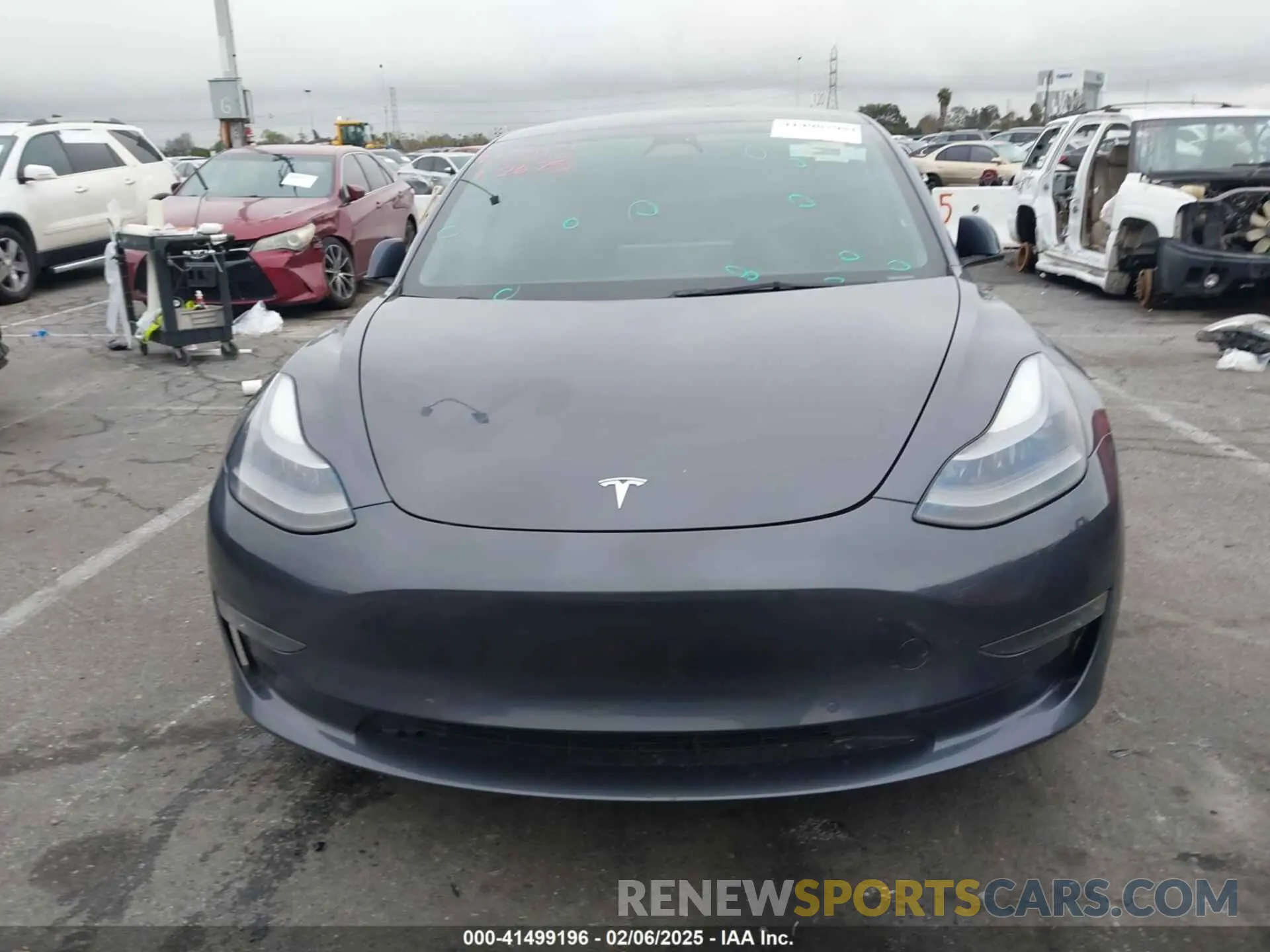 13 Photograph of a damaged car 5YJ3E1EB4NF255905 TESLA MODEL 3 2022