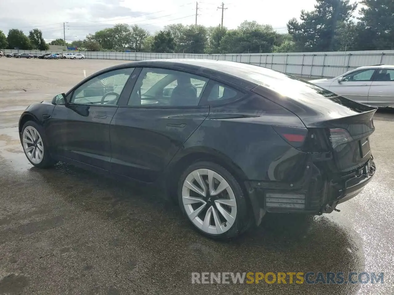 2 Фотография поврежденного автомобиля 5YJ3E1EB4NF285924 TESLA MODEL 3 2022
