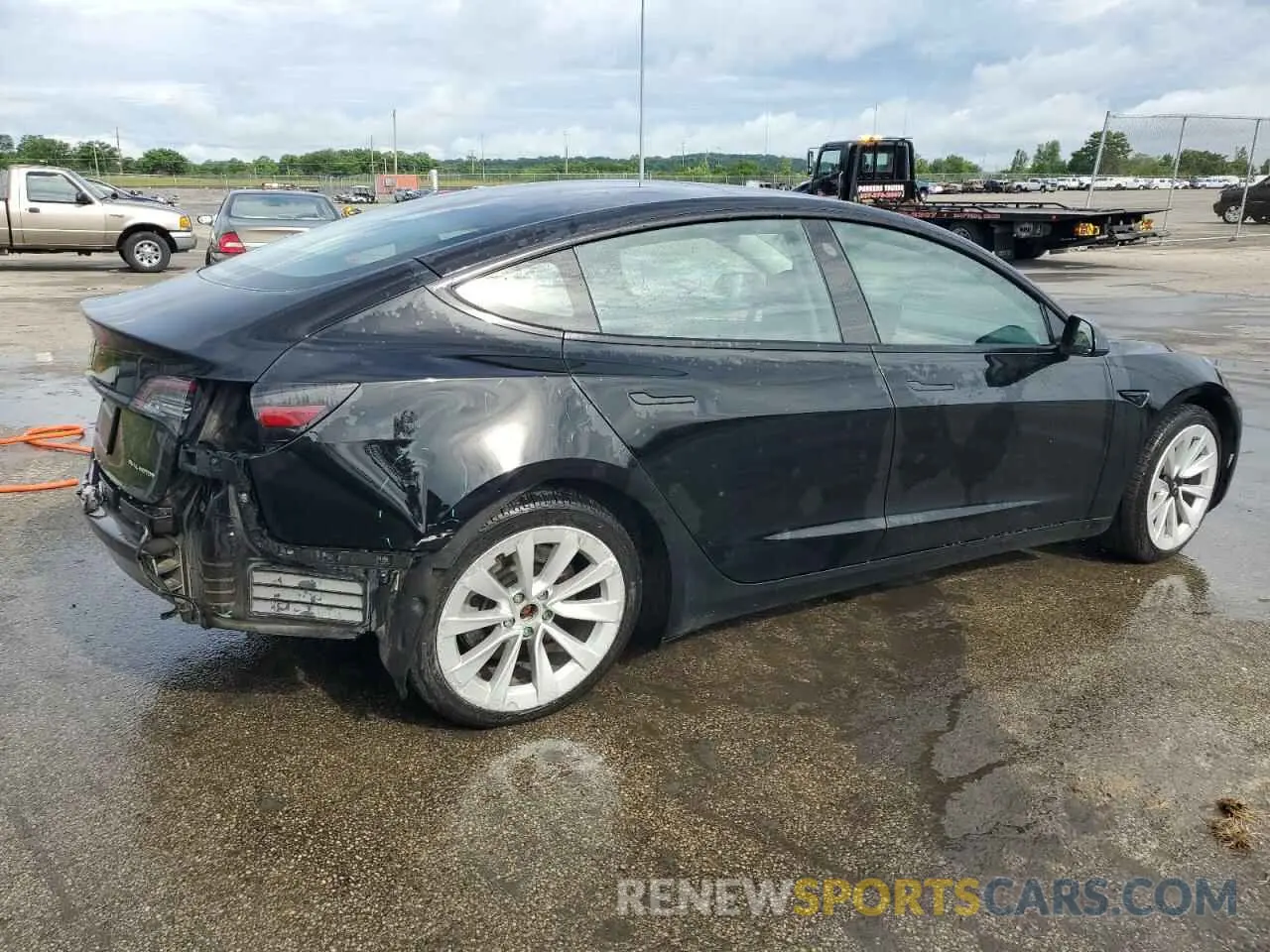 3 Фотография поврежденного автомобиля 5YJ3E1EB4NF285924 TESLA MODEL 3 2022