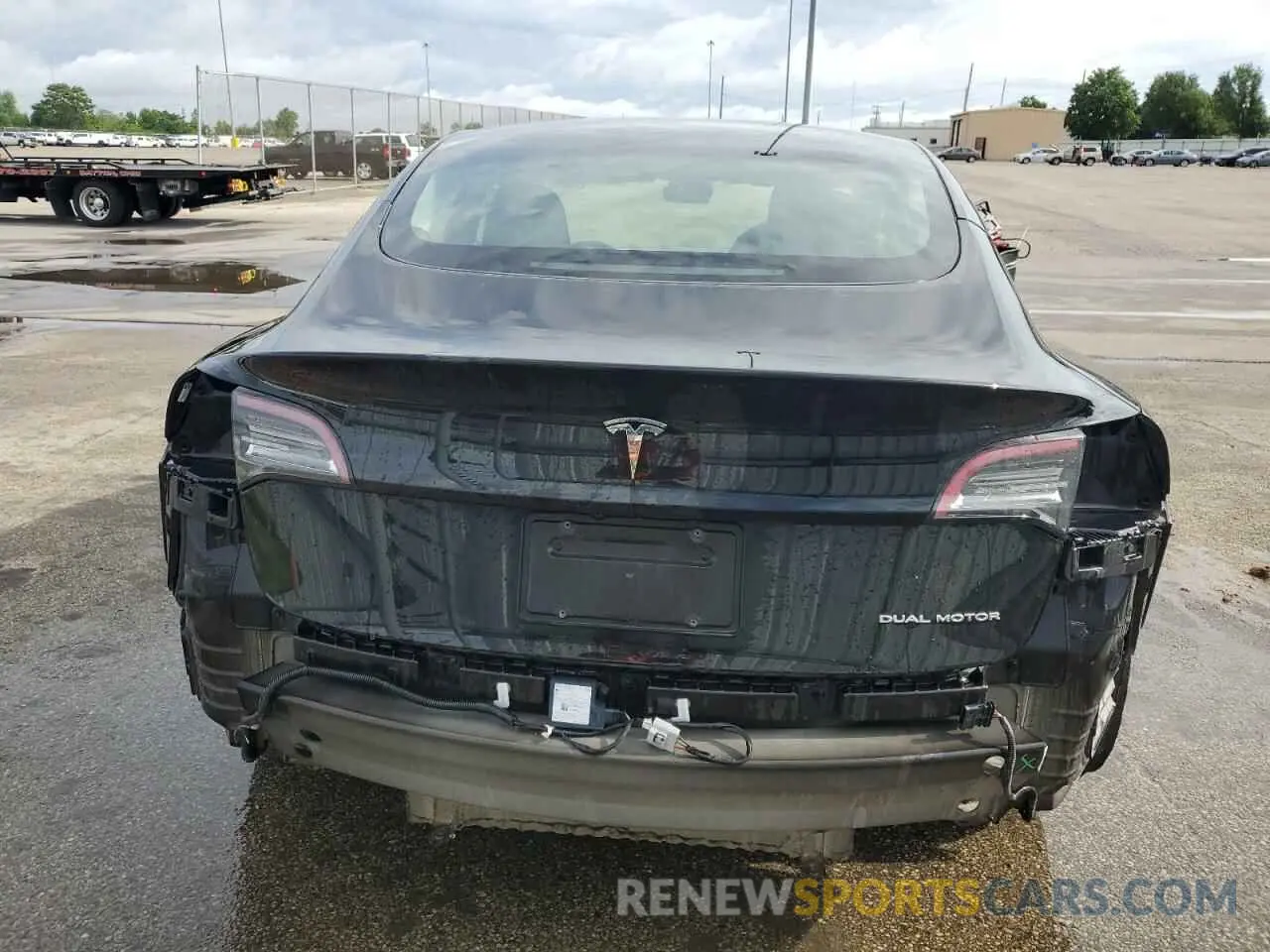 6 Фотография поврежденного автомобиля 5YJ3E1EB4NF285924 TESLA MODEL 3 2022