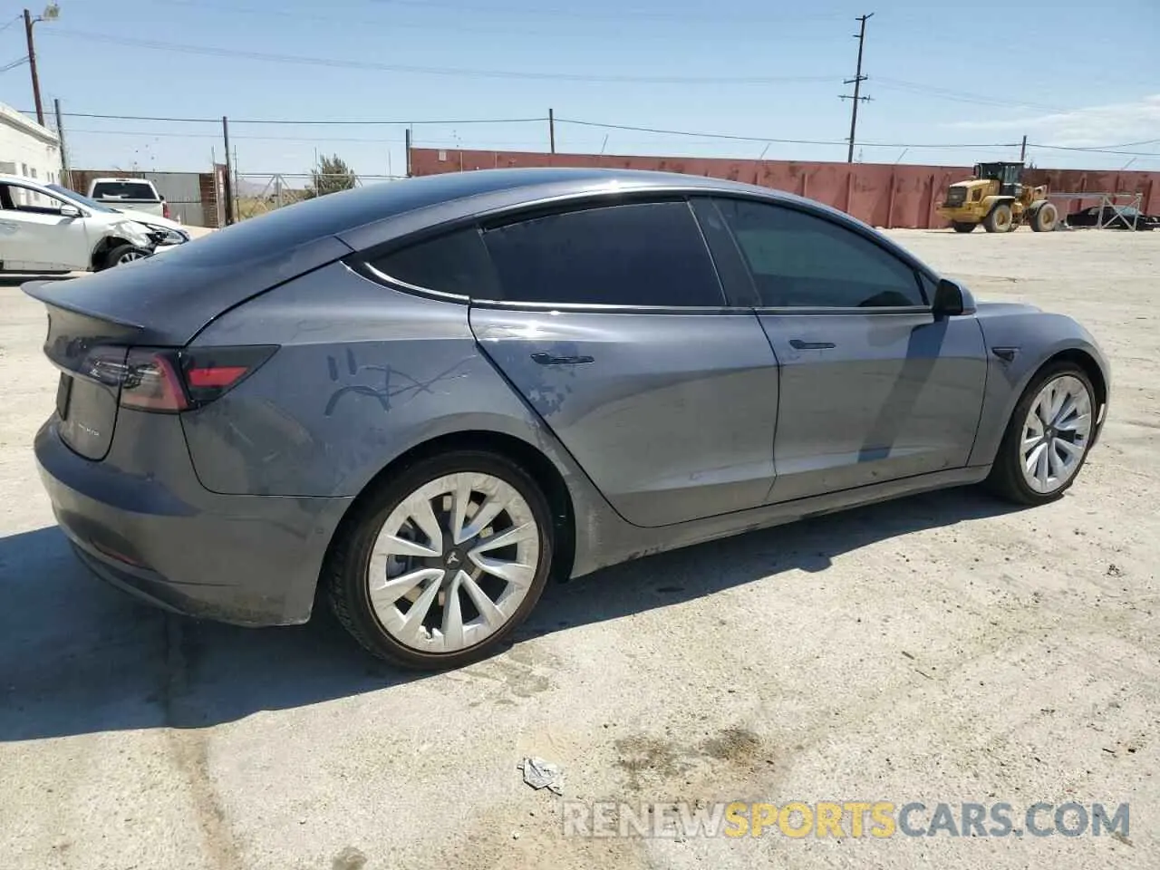 3 Photograph of a damaged car 5YJ3E1EB4NF286264 TESLA MODEL 3 2022