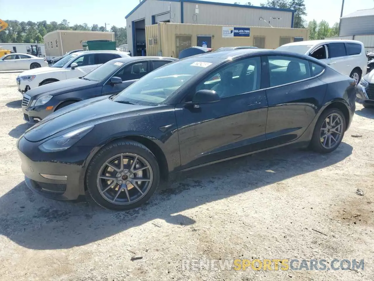 1 Фотография поврежденного автомобиля 5YJ3E1EB4NF289195 TESLA MODEL 3 2022
