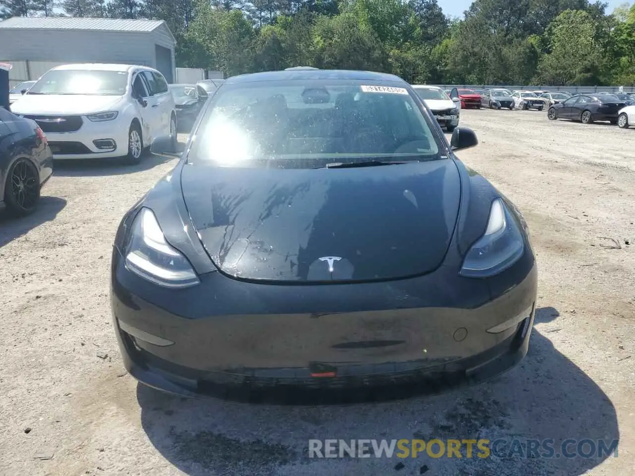 5 Фотография поврежденного автомобиля 5YJ3E1EB4NF289195 TESLA MODEL 3 2022