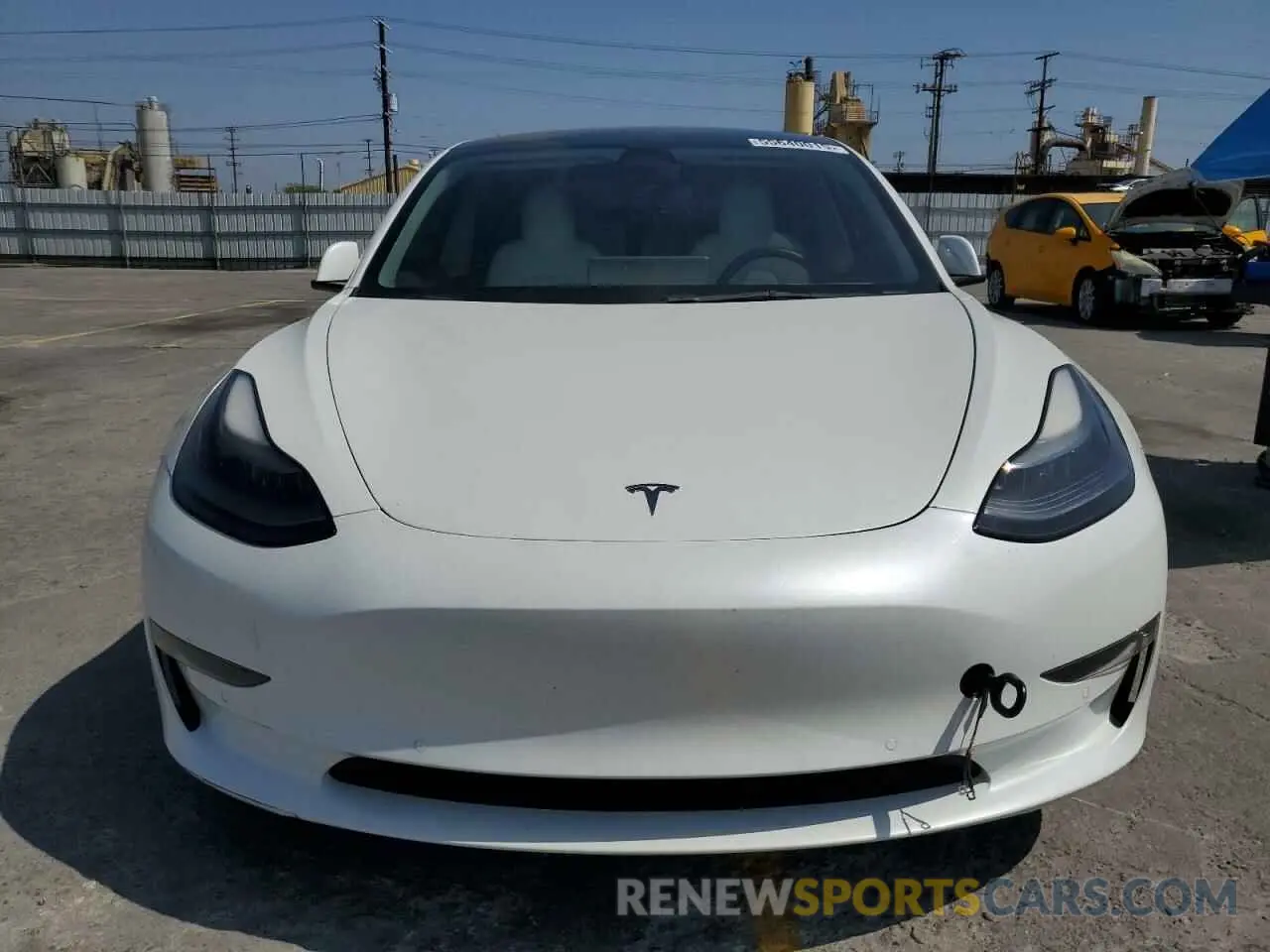 5 Фотография поврежденного автомобиля 5YJ3E1EB4NF332403 TESLA MODEL 3 2022