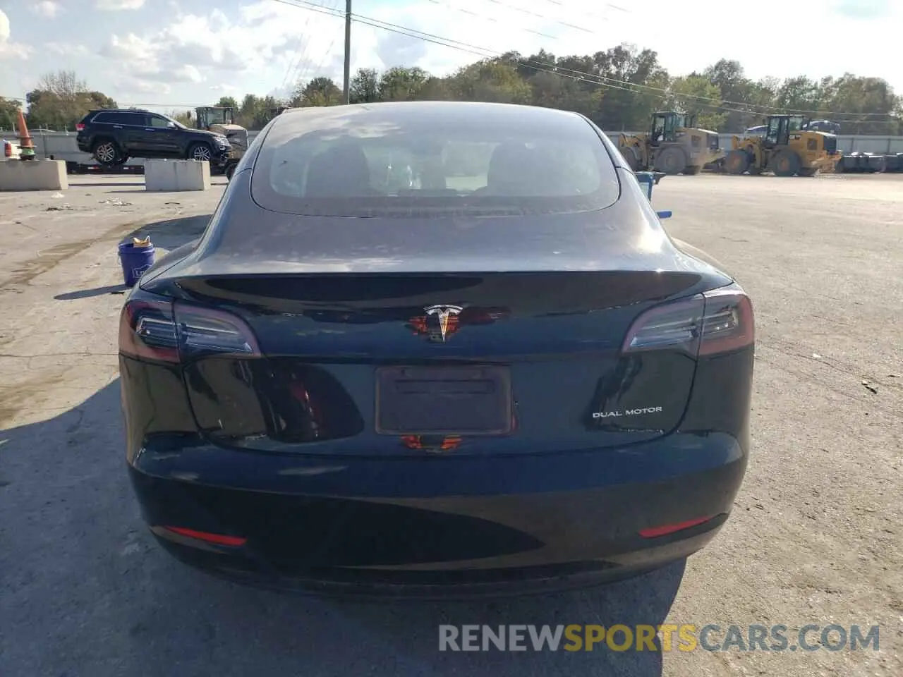 6 Фотография поврежденного автомобиля 5YJ3E1EB4NF339156 TESLA MODEL 3 2022