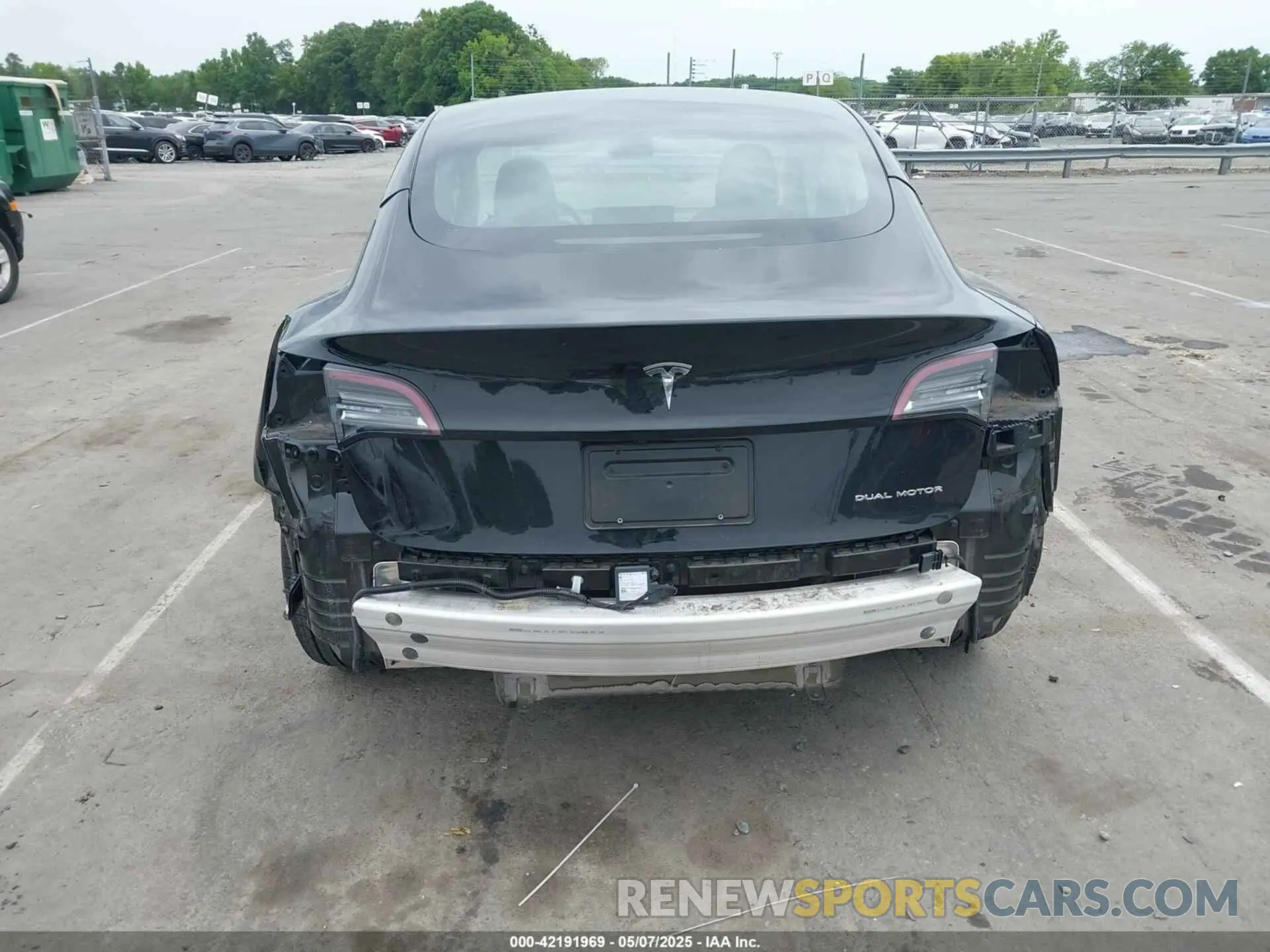 15 Фотография поврежденного автомобиля 5YJ3E1EB5NF117192 TESLA MODEL 3 2022