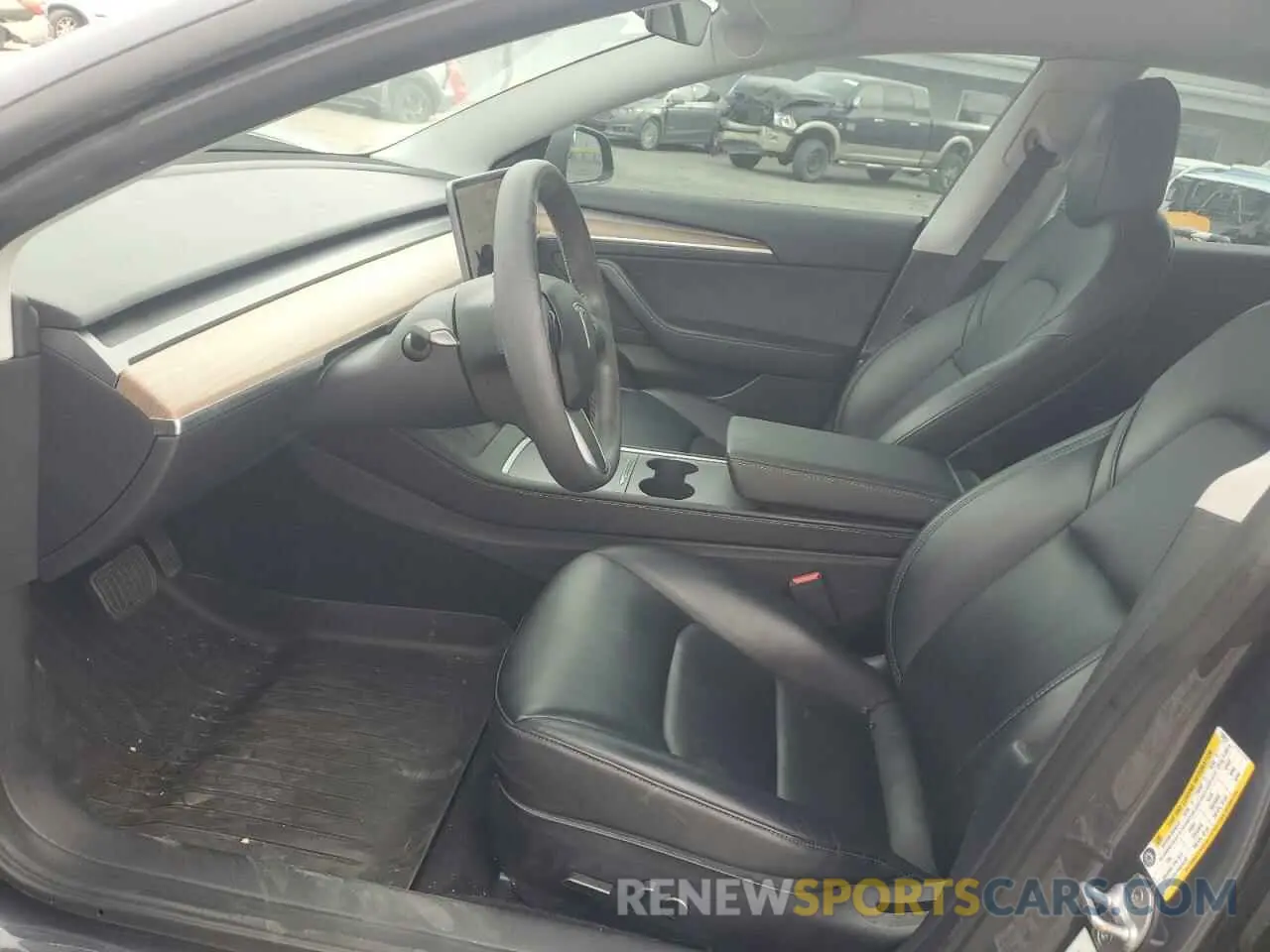 7 Фотография поврежденного автомобиля 5YJ3E1EB5NF135577 TESLA MODEL 3 2022