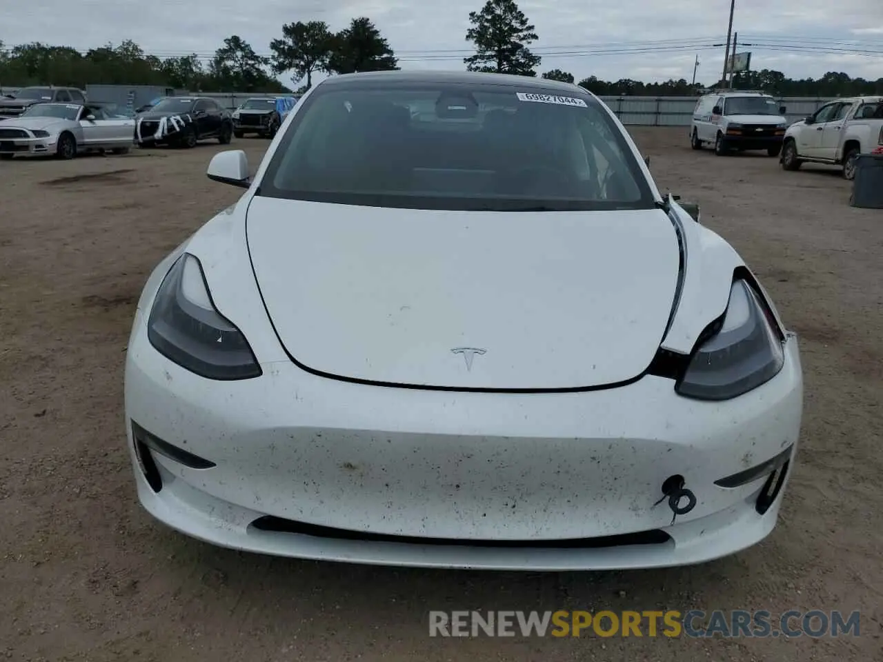 5 Photograph of a damaged car 5YJ3E1EB5NF151648 TESLA MODEL 3 2022