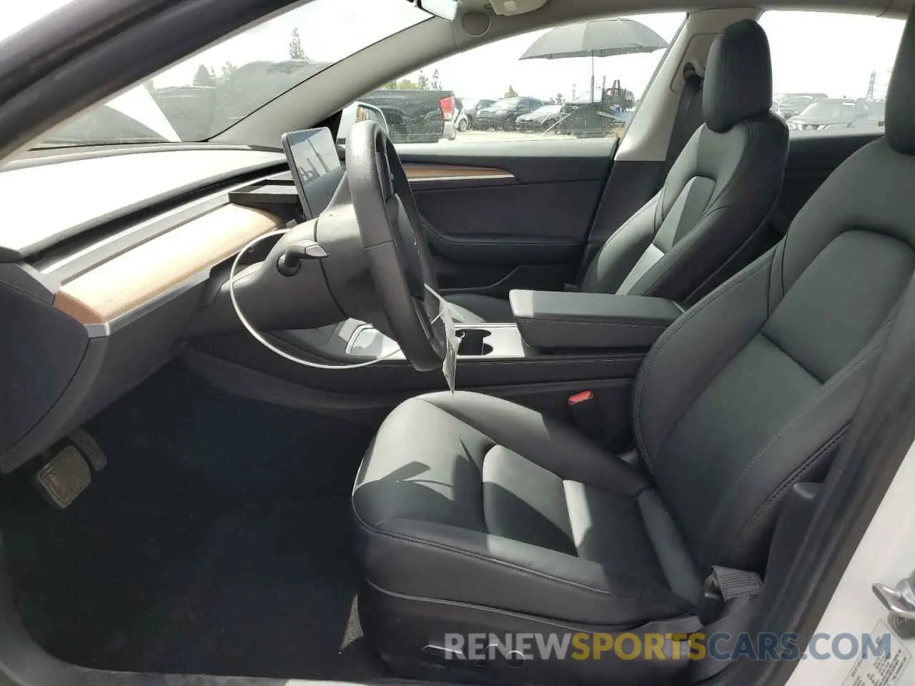 7 Фотография поврежденного автомобиля 5YJ3E1EB5NF166957 TESLA MODEL 3 2022