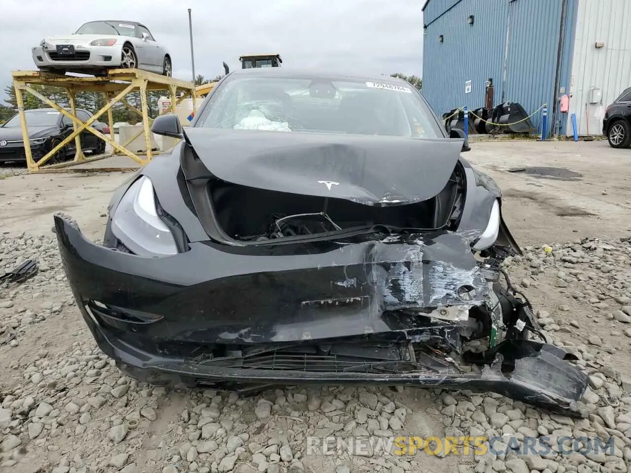 5 Фотография поврежденного автомобиля 5YJ3E1EB5NF167820 TESLA MODEL 3 2022