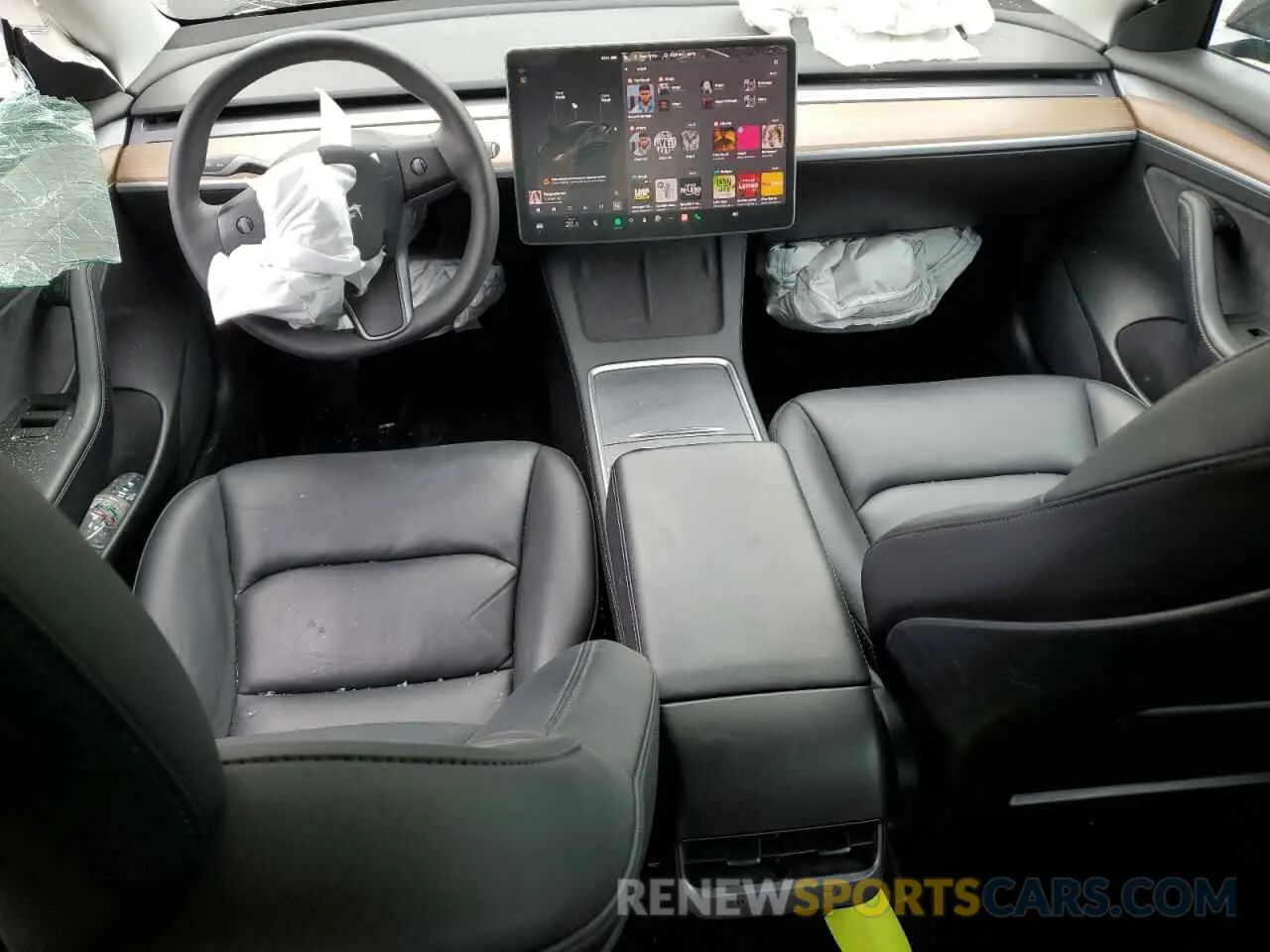 8 Фотография поврежденного автомобиля 5YJ3E1EB5NF167820 TESLA MODEL 3 2022
