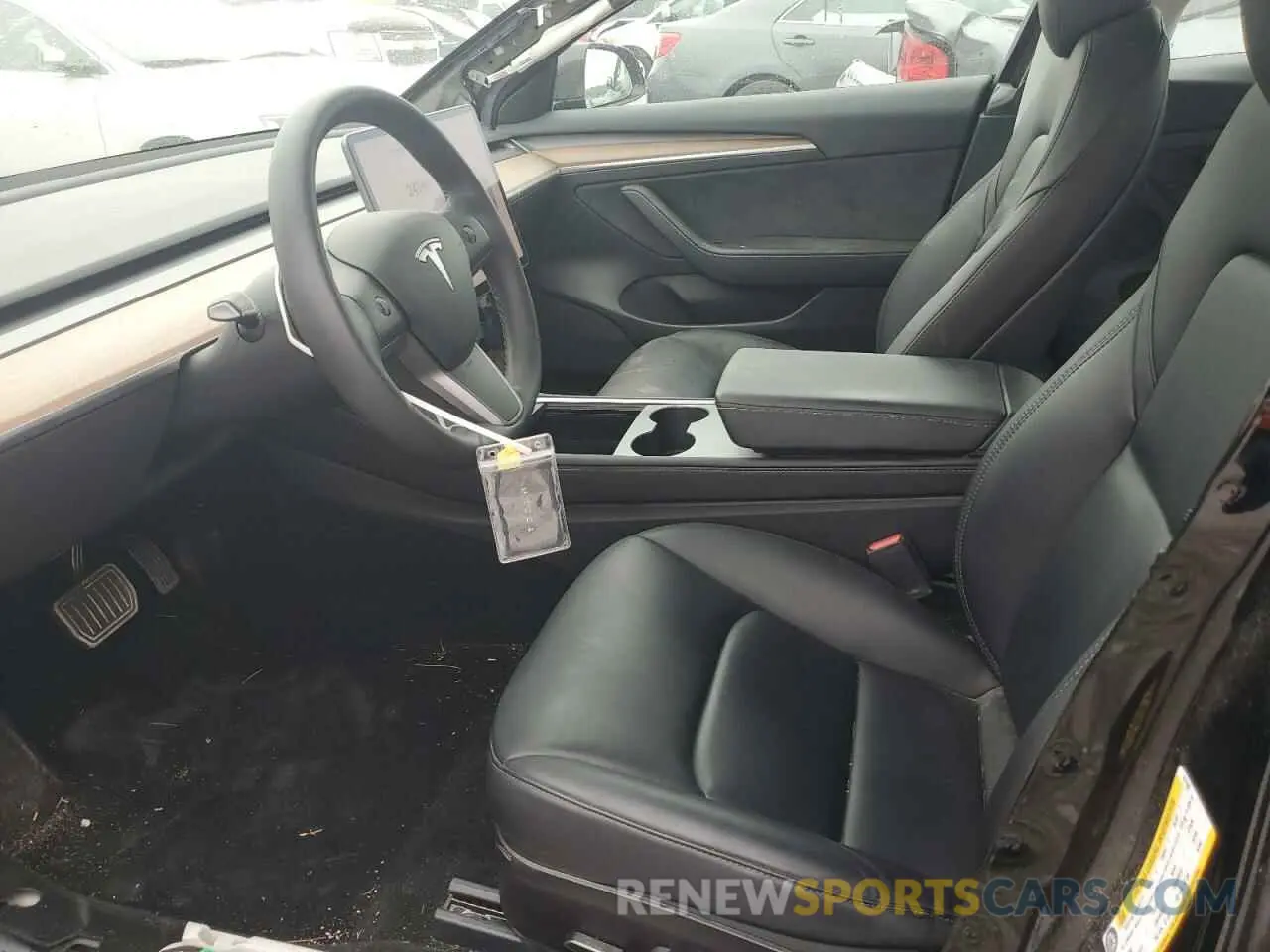 7 Photograph of a damaged car 5YJ3E1EB5NF167980 TESLA MODEL 3 2022