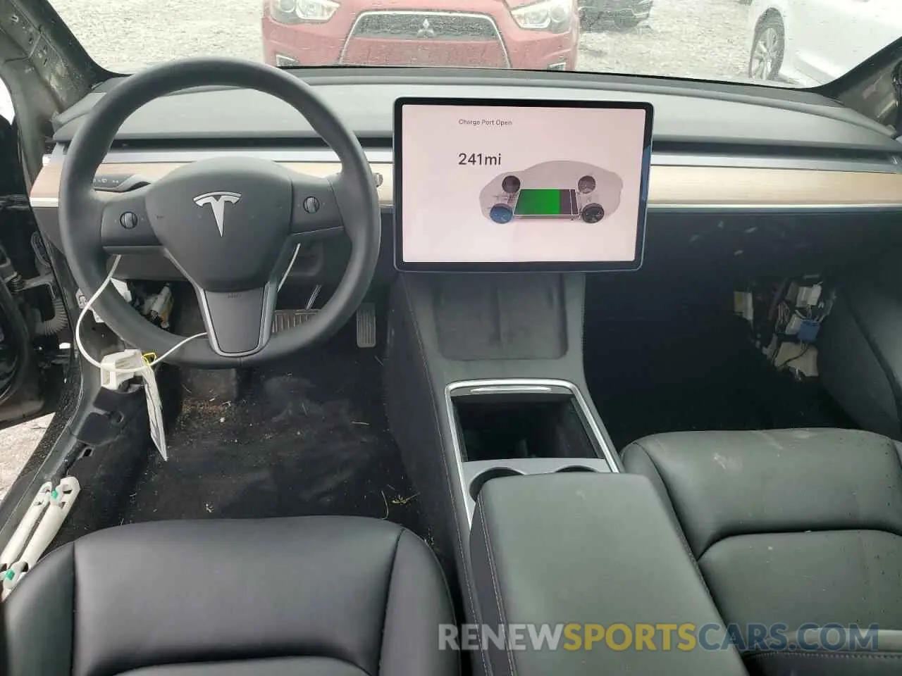 8 Photograph of a damaged car 5YJ3E1EB5NF167980 TESLA MODEL 3 2022