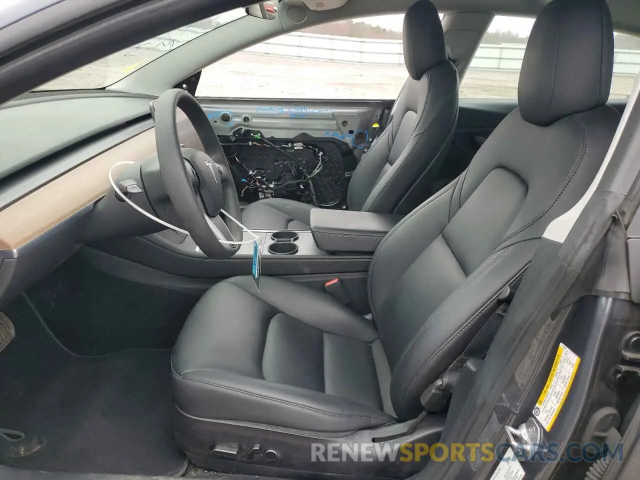 7 Фотография поврежденного автомобиля 5YJ3E1EB5NF179157 TESLA MODEL 3 2022